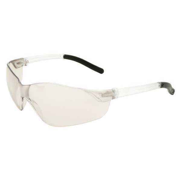 Erb Safety Safety Glasses, Clr Tmpls, In/Out, Anti-Fog, Indoor/Outdoor Mirror Anti-Fog, Scratch-Resistant 17060