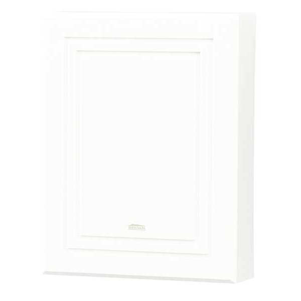 Broan Doorbell, Molded, White, Recessed Grooves LA100WH