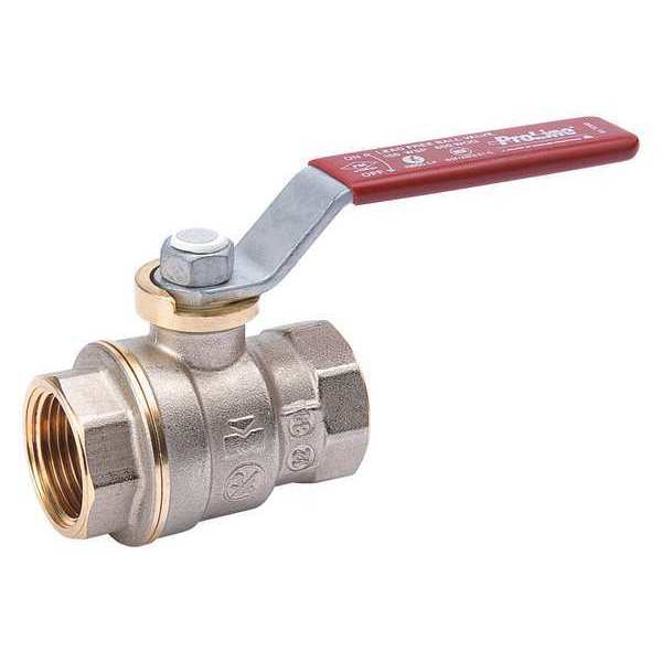 Proline Series Ball Valve, Nickel, Ips 3/4" PK10 107-004NL