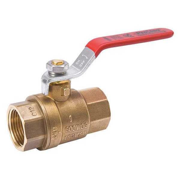 Proline Series Ball Valve, Stop and Waste, Ips 1" PK15 107-755NL
