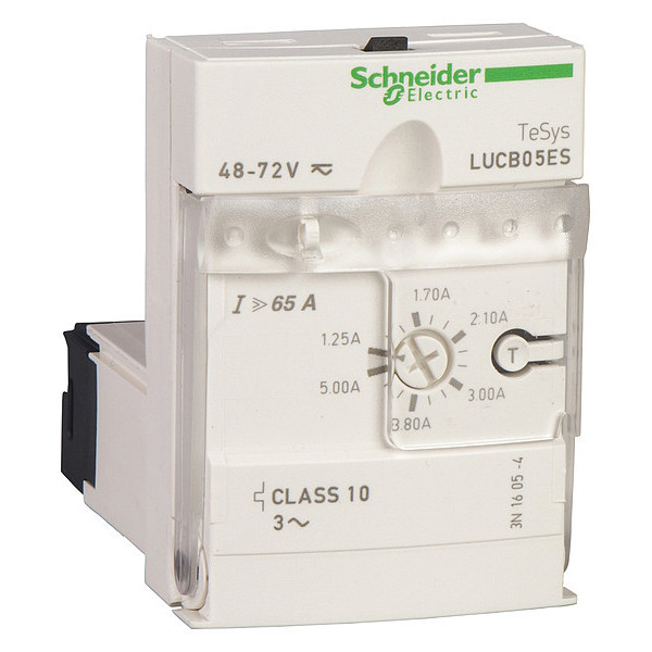 Schneider Electric Overload Module, 0.35 to 1.40A, 3P, 24VAC LUCC1XB