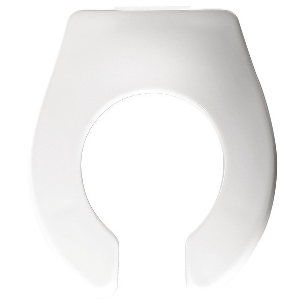 Bemis Toilet Seat, Without Cover, Plastic, Child, White BB955CT