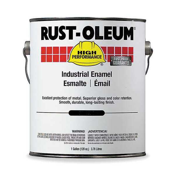 Rust-Oleum Interior/Exterior Paint, High Gloss, Oil Base, Vista Green, 1  gal 935402