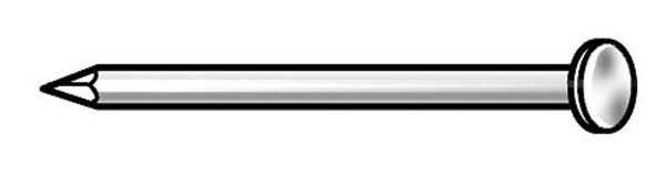 Zoro Select Truss Nail, Flat, 1 1/4 In. L, PK980 148506114