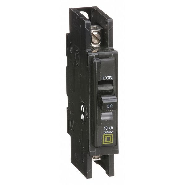 Square D Miniature Circuit Breaker, QOU Series 30A, 1 Pole, 120/240V AC QOU130