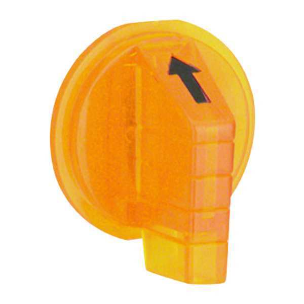 Schneider Electric Selector Switch Knob, Lever, Amber, 30mm 9001A8