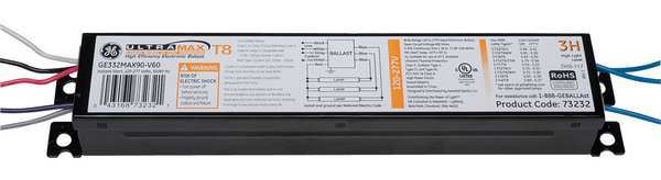 Current Dimming Ballast, 120/277V, 48 In Lamp GE332MVPS-N-V03