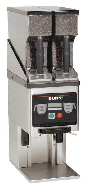 Bunn Stainless Steel 6 lb./Hopper Multi-Hopper Coffee Grinder MHG