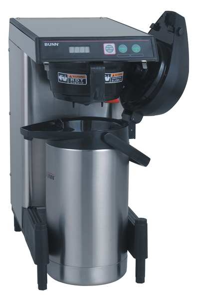 Bunn Stainless Steel Drip 102 oz. Airpot Coffee Brewer WAVE15-APS