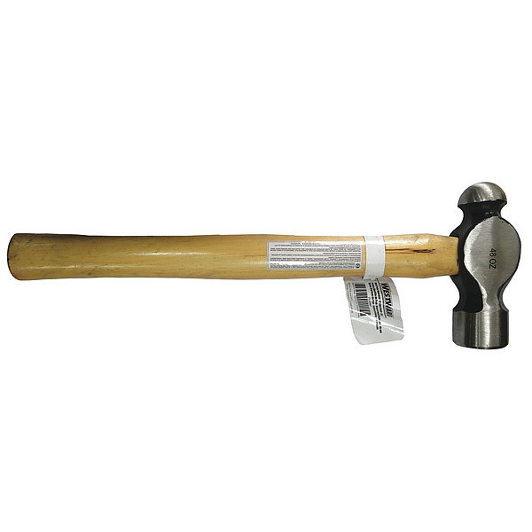 16 oz Wood Handle Ball Pein Hammer