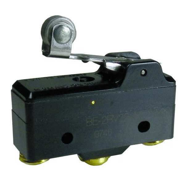 Honeywell Industrial Snap Action Switch, Lever, Roller Actuator, SPDT, 20A @ 480V AC Contact Rating BA-2RV22-A2