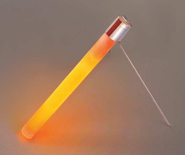 Snaplight By Cyalume Technologies Lightstick, Orange, 1/2 hr., 8 In. L, PK12 9-27035201