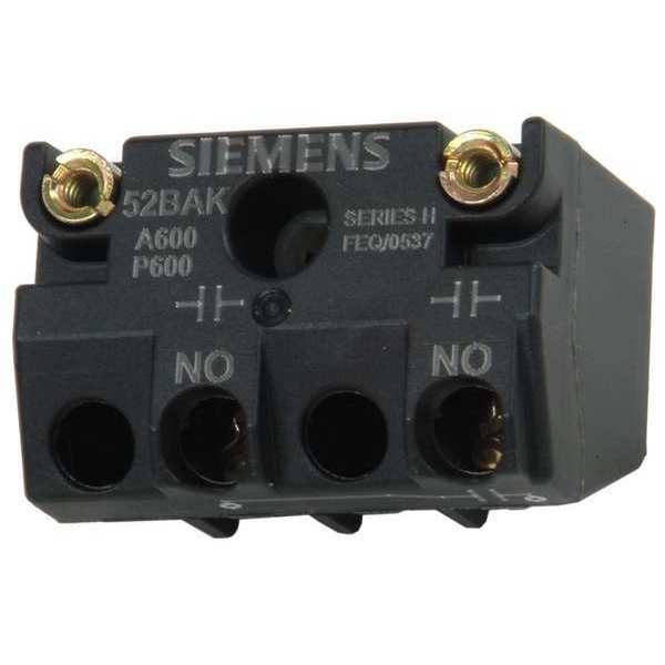 Siemens Contact Block, 1NO, 30mm 52BAK