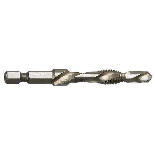 Westward Drill/Tap/Countersink Bit, 5/16-18x3-1/4L 6EXL4