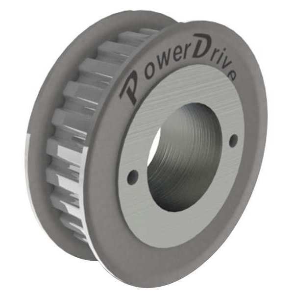 Powerdrive Gearbelt Pulley, L, 28 Grooves 28LH050