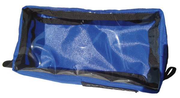 Coaxsher Bag/Tote, Organization Module, 10in, Orange, Orange, 420D Nylon Packcloth, Clear Vinyl (Window) AS410-O