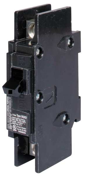 Siemens Miniature Circuit Breaker, BQH Series 20A, 1 Pole, 120V AC BQ1B020H00S01