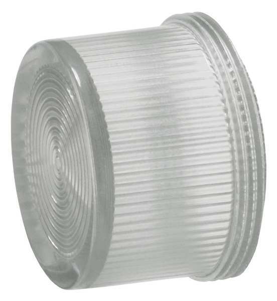 Siemens Pilot Light Lens, 30mm, Clear, Plastic 52RA4SA