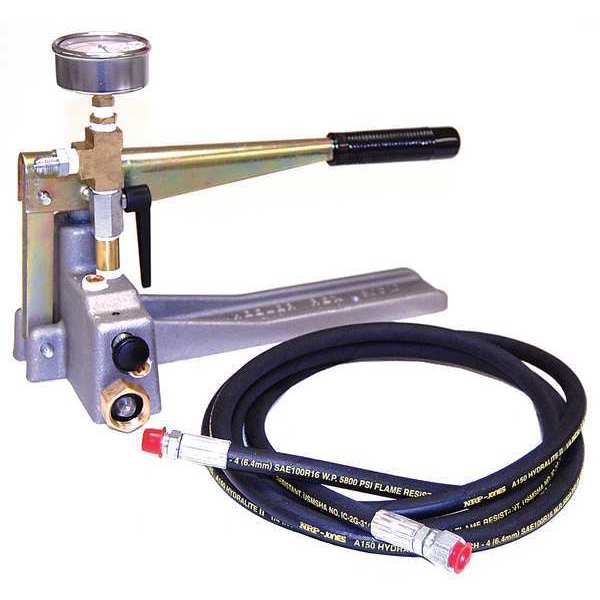 Wheeler-Rex Hydrostatic Test Pump, 300 PSI 29200