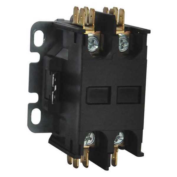 Dayton 24VAC Non-Reversing Definite Purpose Contactor 2P 25A 6GNP7