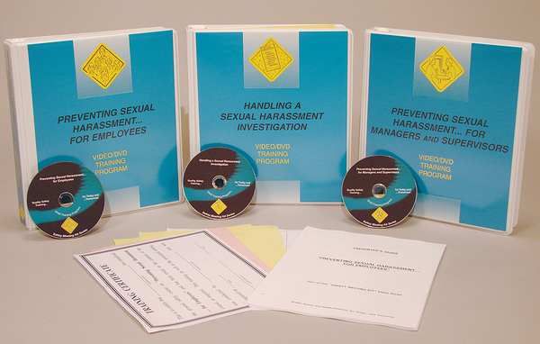 Marcom All 3 Sexual Harassment DVD Programs V0000519EM