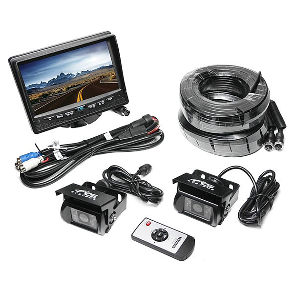 Rear View Safety/Rvs Systems Rear View Camera System, (2) Camera Setup RVS-770614-NM