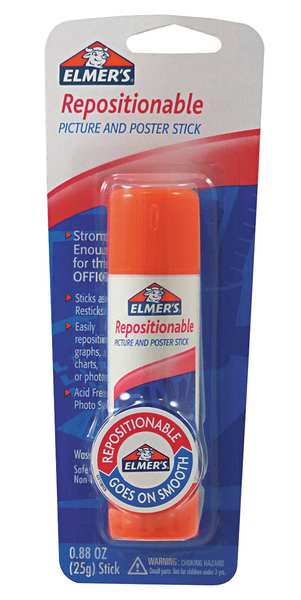 Elmers Glue, White, 0.88 oz, Stick EPIE623