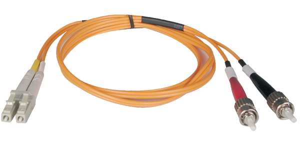 Tripp Lite Fiber Optic Patch Cord, LC/ST, 2m, Multi N318-02M