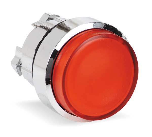Schneider Electric Illuminated Push Button Operator, 22 mm, Red ZB4BH43