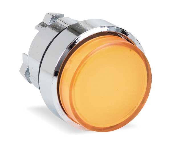 Schneider Electric Illuminated Push Button Operator, 22 mm, Yellow ZB4BW153