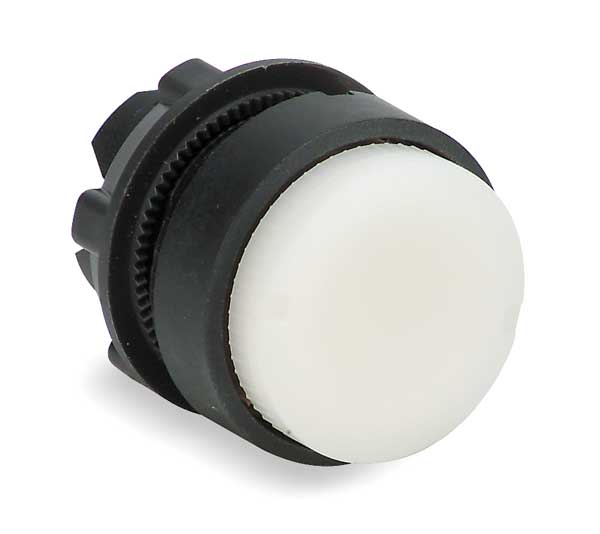Schneider Electric Illuminated Push Button Operator, 22 mm, White ZB5AW113