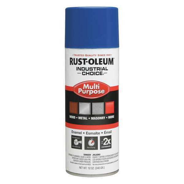 Rust-Oleum Spray Paint, True Blue, Gloss, 12 oz. 1626830