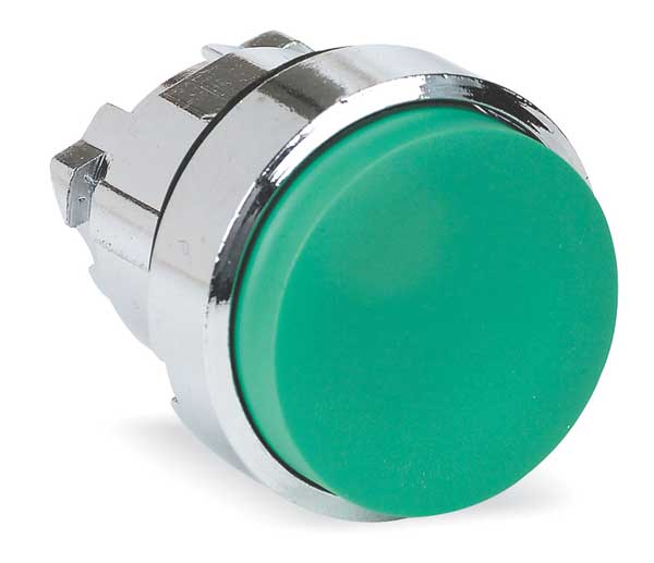 Schneider Electric Illuminated Push Button Operator, 22 mm, Green ZB4BW133