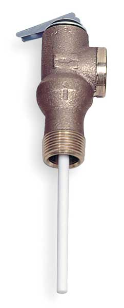 Watts T and P Relief Valve, 3/4 In. Outlet L100XL-3