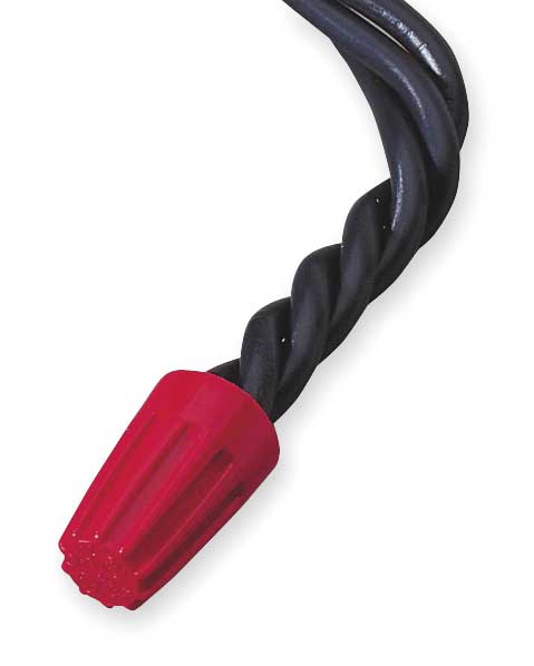 Ideal Twist On Wire Connector, 18-10 AWG, PK150 30-076J