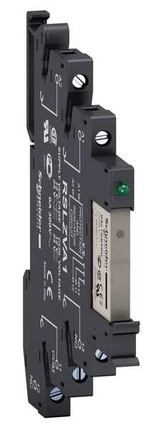 Schneider Electric Slim Interface Relay, DIN-Rail Mounted, SPDT, 60V DC, 5 Pins RSL1PVFU