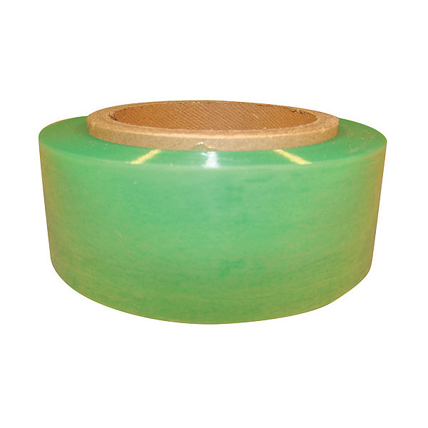 Zoro Select Hand Stretch Wrap 2" x 1000 ft., Cast Style, Green 15A966