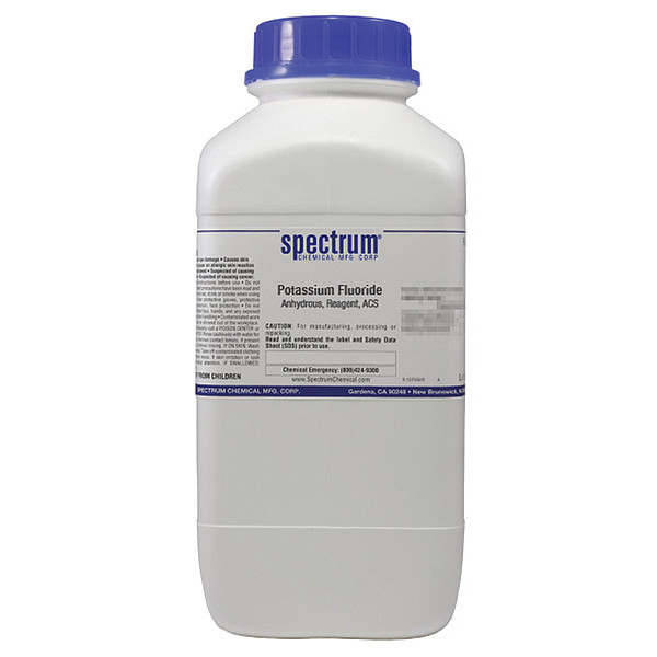 Spectrum K Fluoride, Anhdrs, Rgnt, ACS, 2.5kg P1306-2.5KG