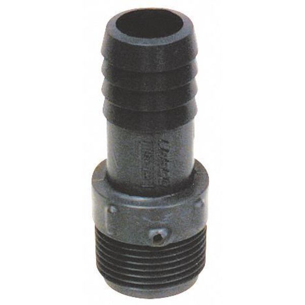 Spears 1-1/4" Barbed x MNPT PVC Coupling 1436-012