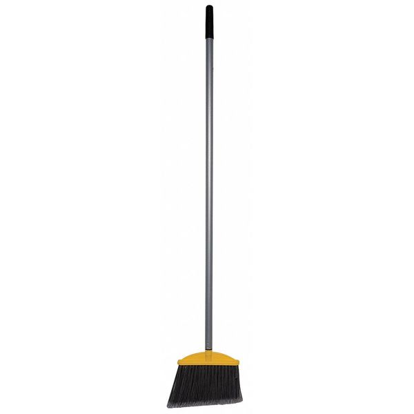 Tough Guy 11 in Sweep Face Broom, Medium, Synthetic, Silver 6MPT9