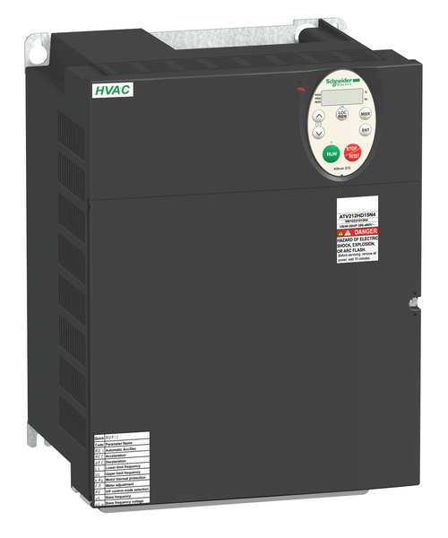 Schneider Electric Variable Frequency Drive, 20 HP, 400-480V ATV212HD15N4