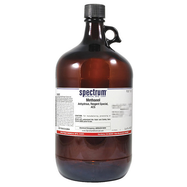 Spectrum Methanol, Anhydrous, Reagent Special, ACS-4 M1235-4LTGL