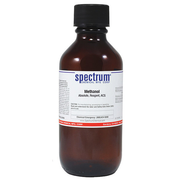 Spectrum Methanol, Absolute, Reagent, ACS-500mL M1240-500MLGL