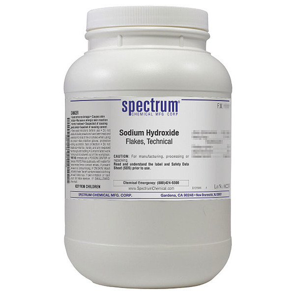 Spectrum Sdm Hydroxide, Flakes, Technical, 2.5kg S1308-2.5KG