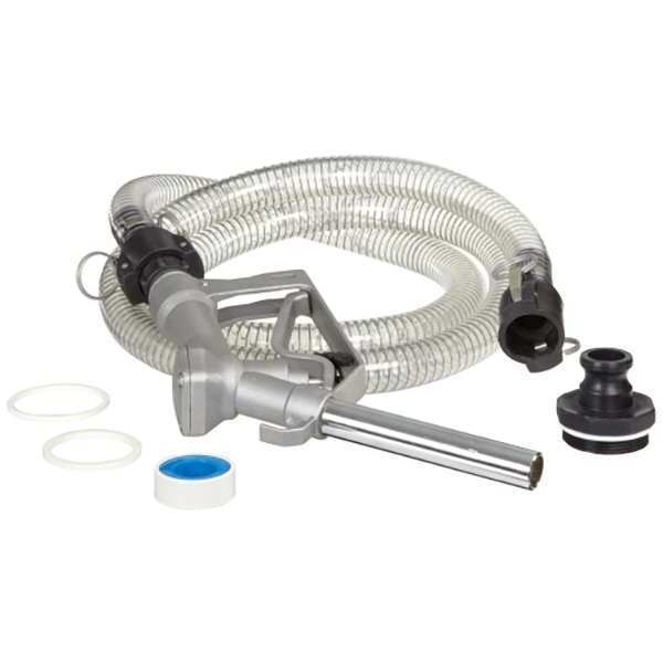 Action Pump Hose Kit, Dia.1 In, Aluminum, 10 GPM IBC-DRM-8A2M