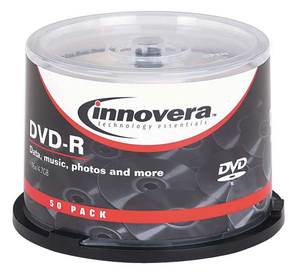 Innovera DVD+R, 4.7GB, PK50 IVR46850