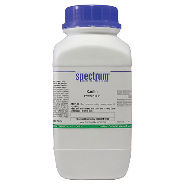 Spectrum Kaolin, Pwdr, USP, 500g KA105-500GM