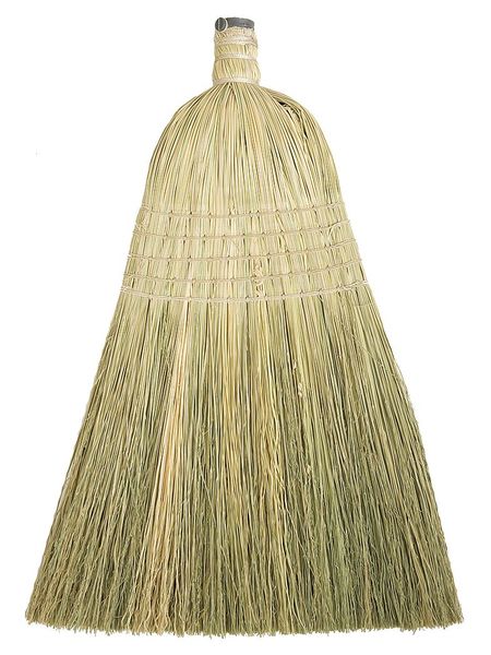 Tough Guy 14 in Sweep Face Broom Head, Stiff, Natural, Natural 6PVY0