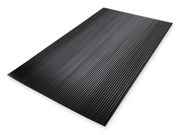 Notrax 5 ft Switchboard Mat 5 ft Thick, Vinyl 830S0035BL