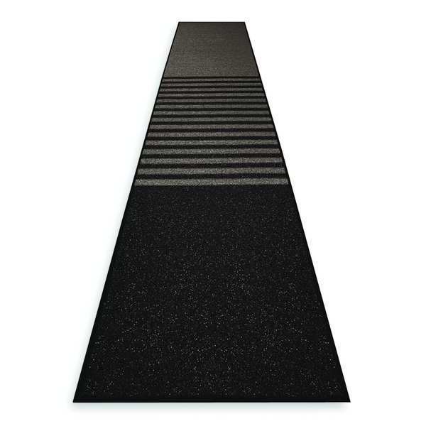 Notrax Entrance Runner, Charcoal, 4 ft. W x 12 ft. L 137S0412BL